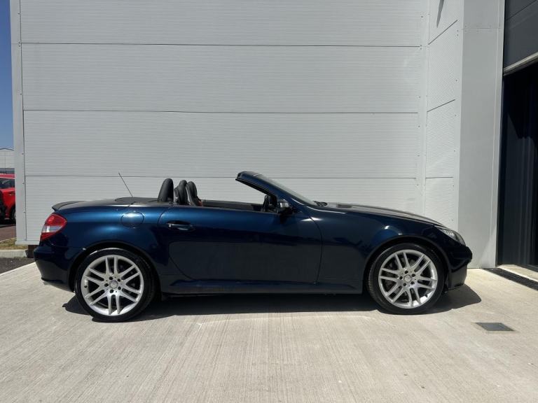 2008 Mercedes-Benz SLK 280 G- Tronic 3.0L V6 in Benitoite Blue Metallic