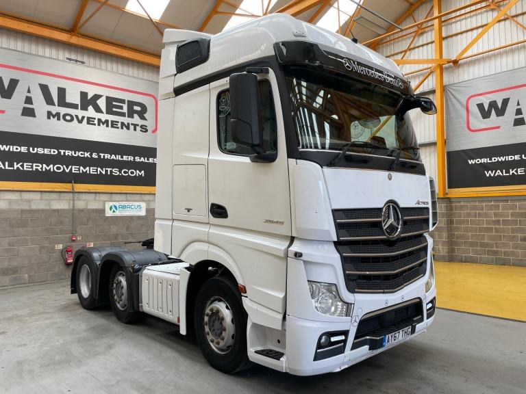 MERCEDES ACTROS 2545 BIGSPACE *EURO 6*, 6X2 TRACTOR UNIT – 2017 – AY67 THG
