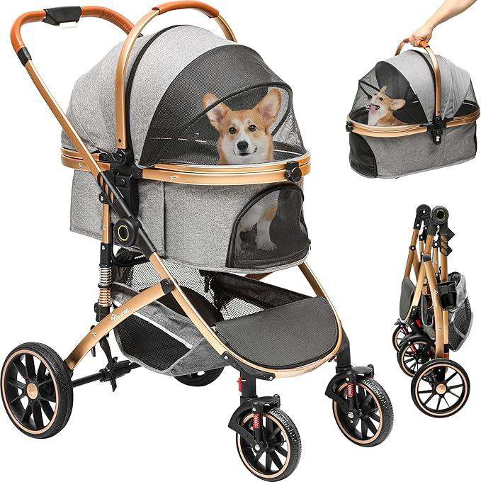 YITAHOME 3-in-1 Quality Pet Stroller