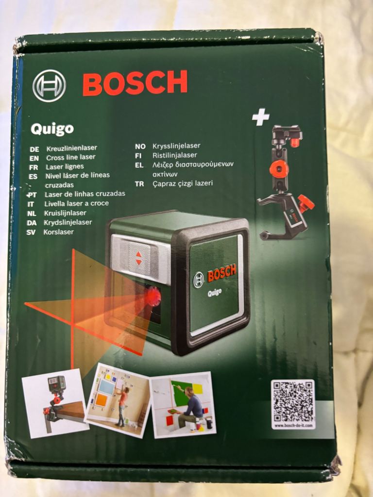 Bosch Cross line Laser Quigo Plus