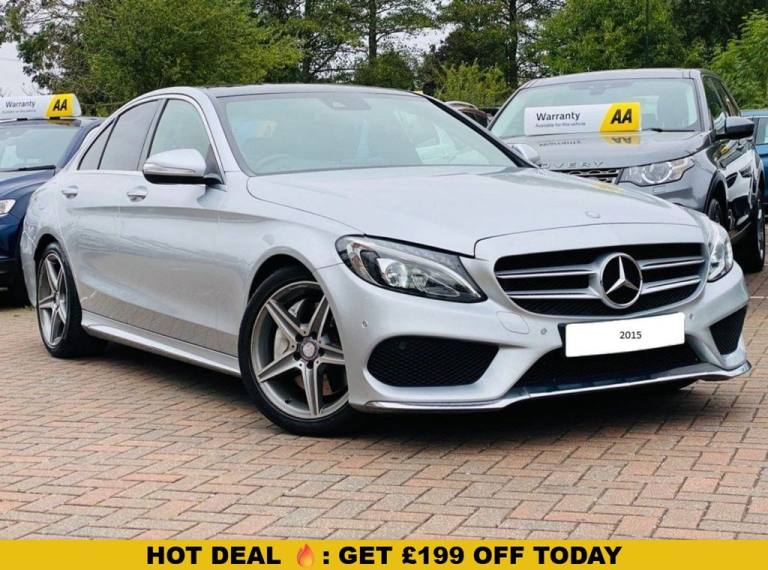image for 2015 Mercedes-Benz C Class 2.1 C250d AMG Line (Premium Plus) Saloon 4dr Diesel 7G-Tronic+ Euro 6 ...