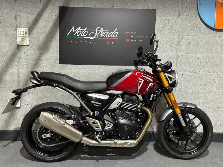 Triumph SPEED 400, just 1408 miles