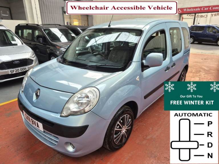  Renault Kangoo WHEELCHAIR ACCESSIBLE 1.6 Expression 5dr Auto Petrol