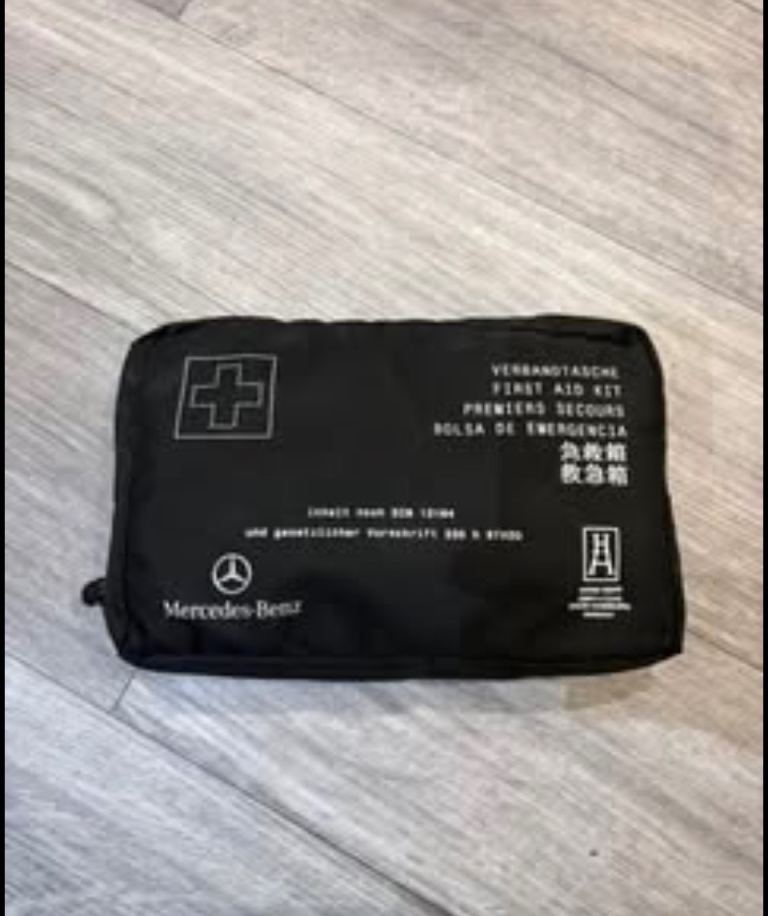 Genuine Mercedes-Benz In Car Compact First Aid Kit Sterile.