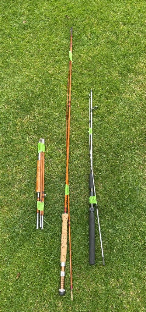 Three Fishing Rods - all in Good Condition