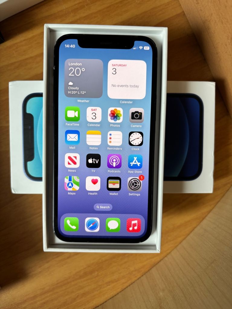 iPhone 12 mini unlocked 64GB Black 