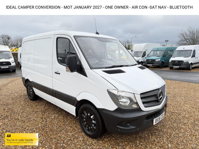 2018 Mercedes-Benz Sprinter 2.1 316 CDi Panel Van 5dr Diesel 7G-Tronic RWD L1 (204 g/km, 163 bhp)...