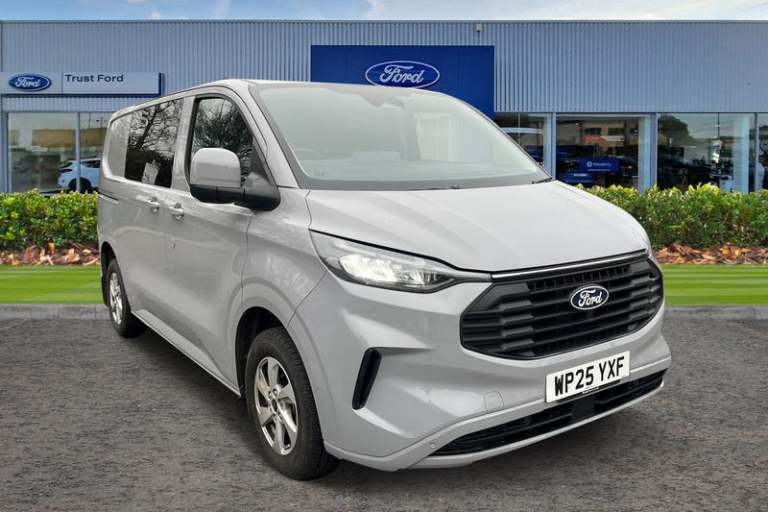 2025 Ford Transit Custom 320 Limited AUTO L1 SWB Double Cab In Van FWD 2.0 EcoBlue 136ps Low Roof...