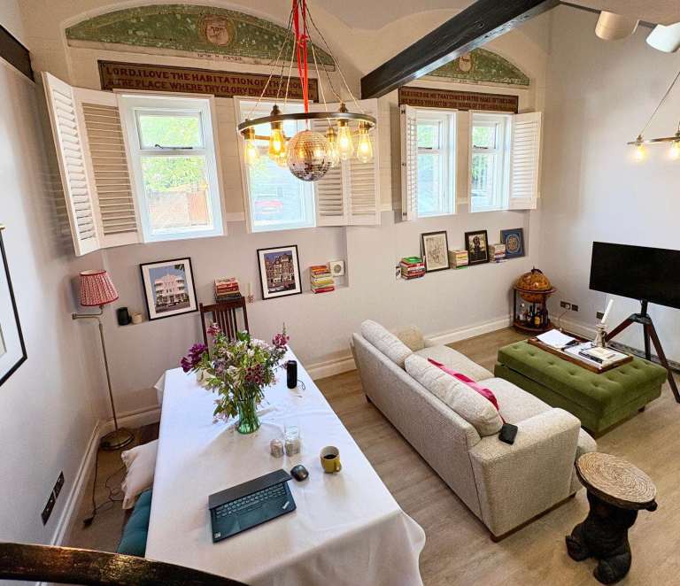 Double room + private study | All bills inc | Converted building | E1