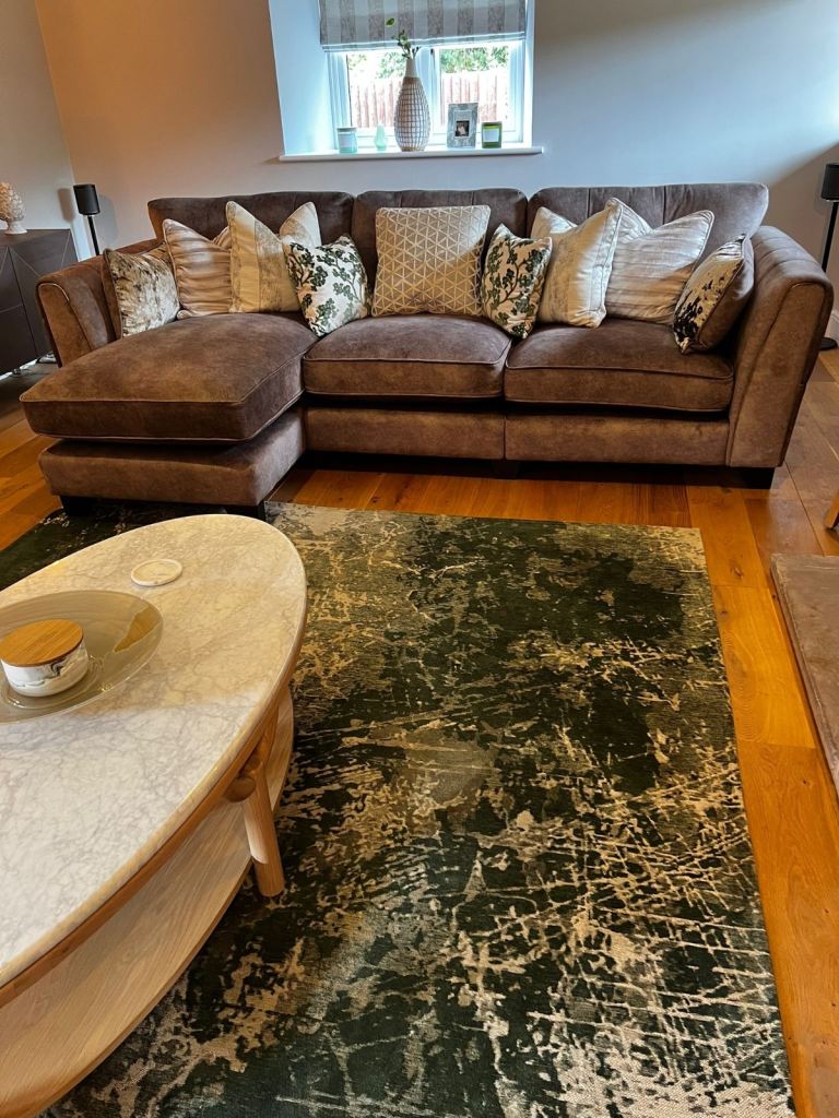 3 Seater Chaise Longue Sofa 
