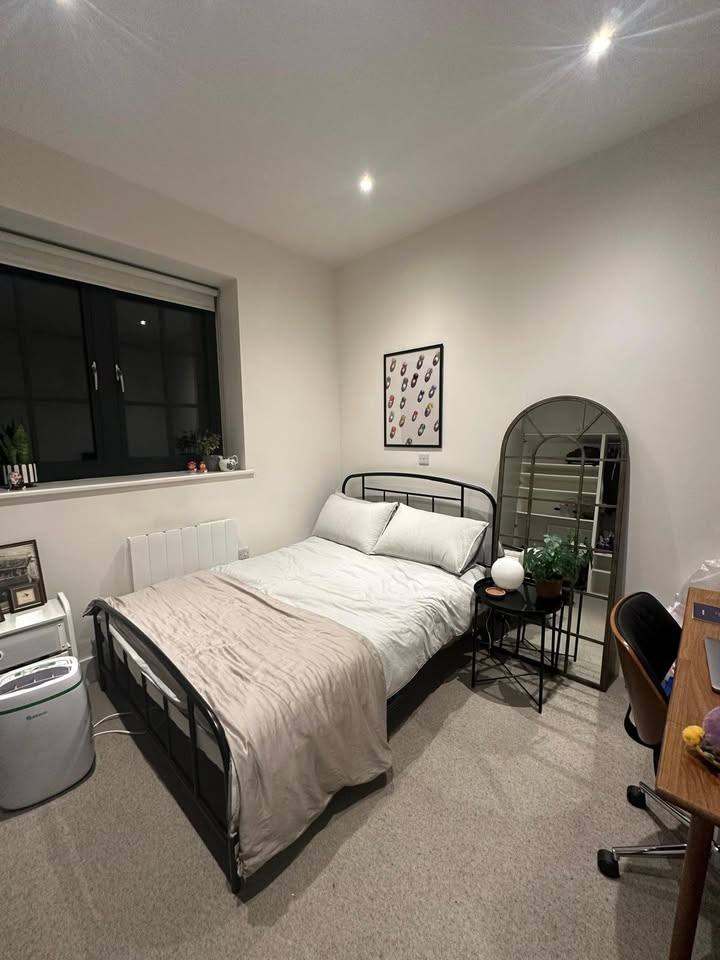 Free bed frame/ mattress/ 2X bedside tables