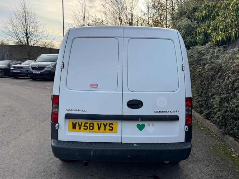 2008 Vauxhall Combo 2000 1.3CDTi 16V Van [75PS] CAR DERIVED VAN Diesel Manual