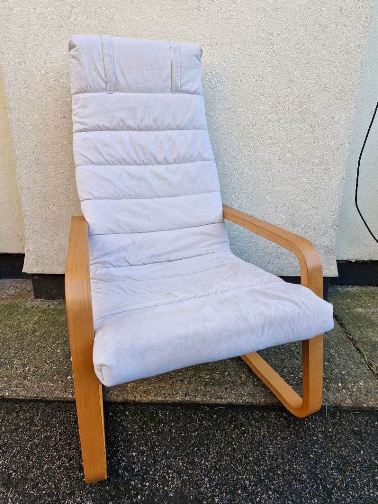 Ikea Poang Chair in Off White