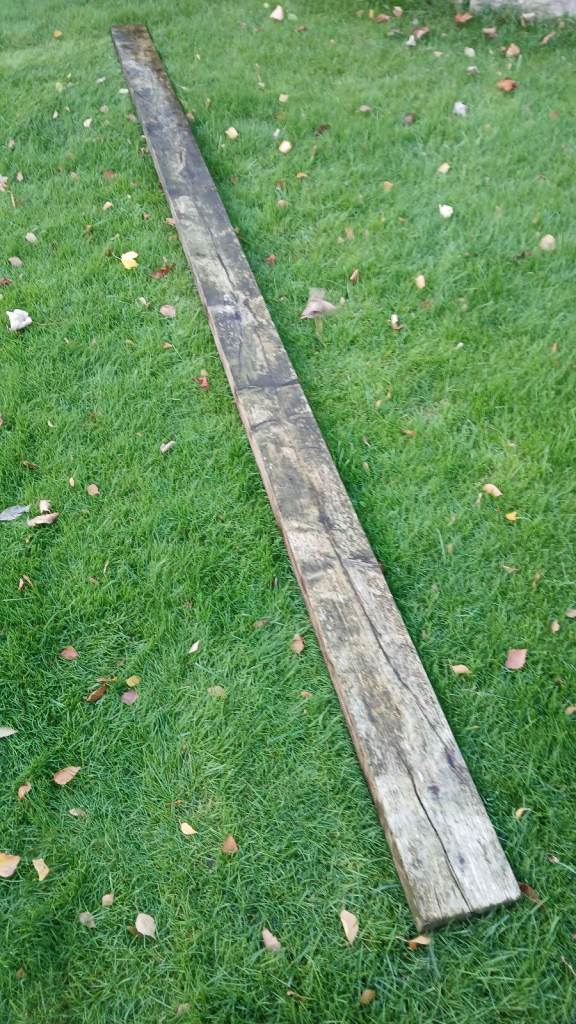 Timber beam. Log burner use?