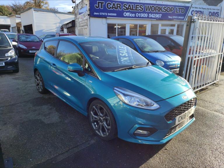 2018 Ford Fiesta 1.0T EcoBoost ST-Line Euro 6 (s/s) 3dr HATCHBACK Petrol Manual