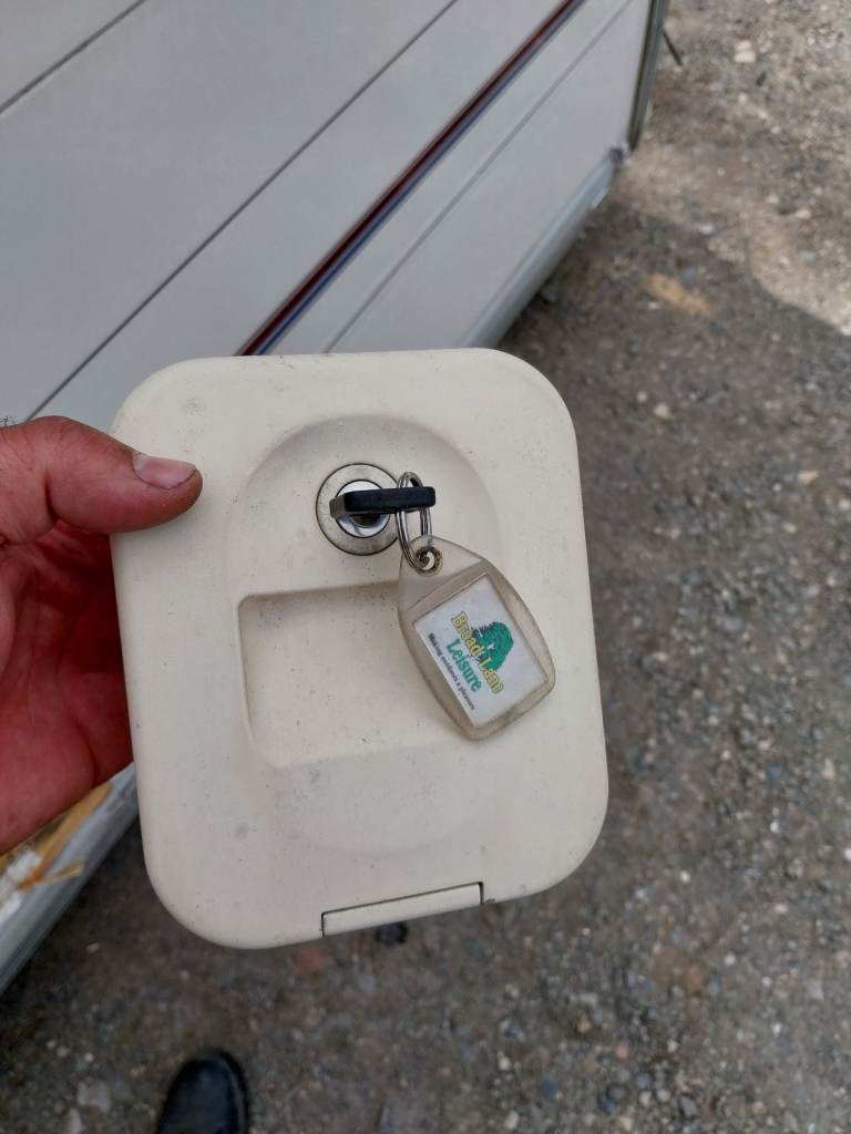 Thetford caravan cassette toilet filler door 