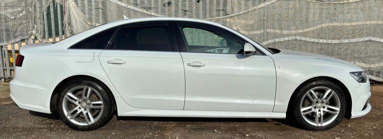 2015 Audi A6 2.0 TDI UITRA S LINE SIX SPEED MANUAL EURO SIX ULEZ FSH SPARES & REPAIRS SALOON Dies...