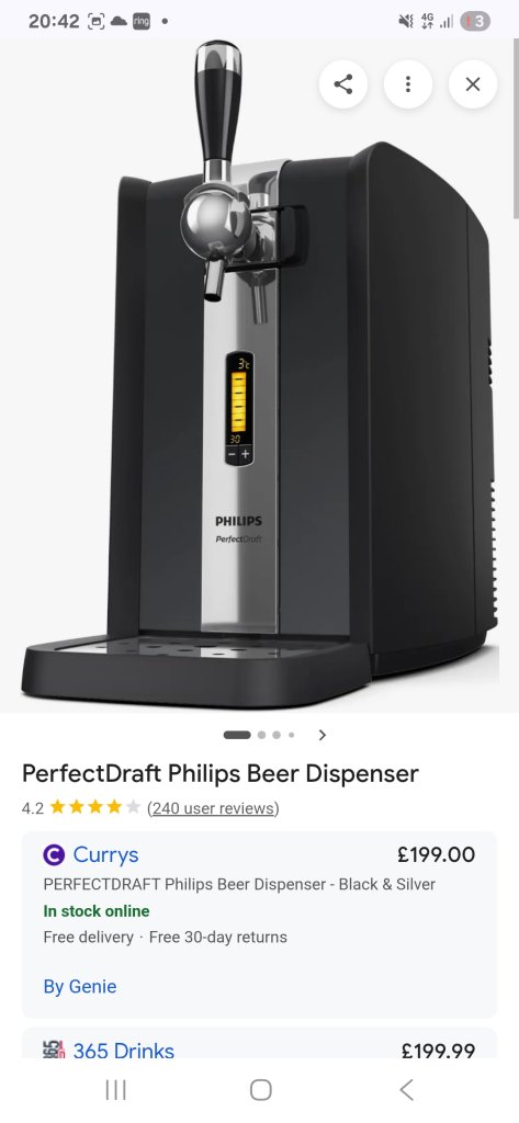 Perfect draft machine 