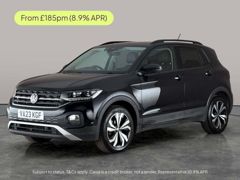 2023 Volkswagen T-Cross 1.0 TSI Black Edition SUV 5dr Petrol Manual Euro 6 (s/s) (110 ps) - PARK ...