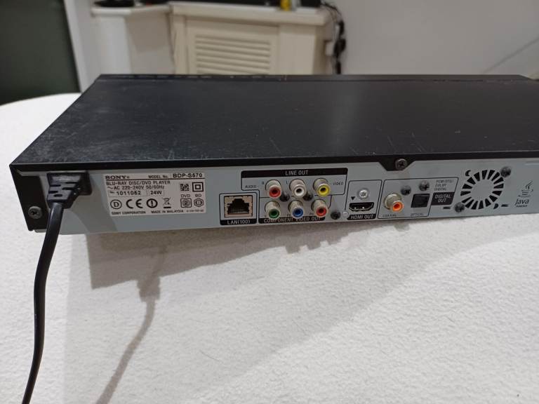 Sony BDP S570 Blu-ray Player