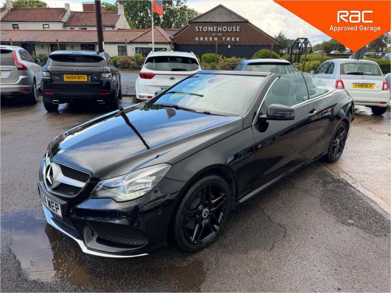 2014 Mercedes-Benz E Class E220 CDI AMG Sport 2dr 7G-Tronic CONVERTIBLE DIESEL Automatic