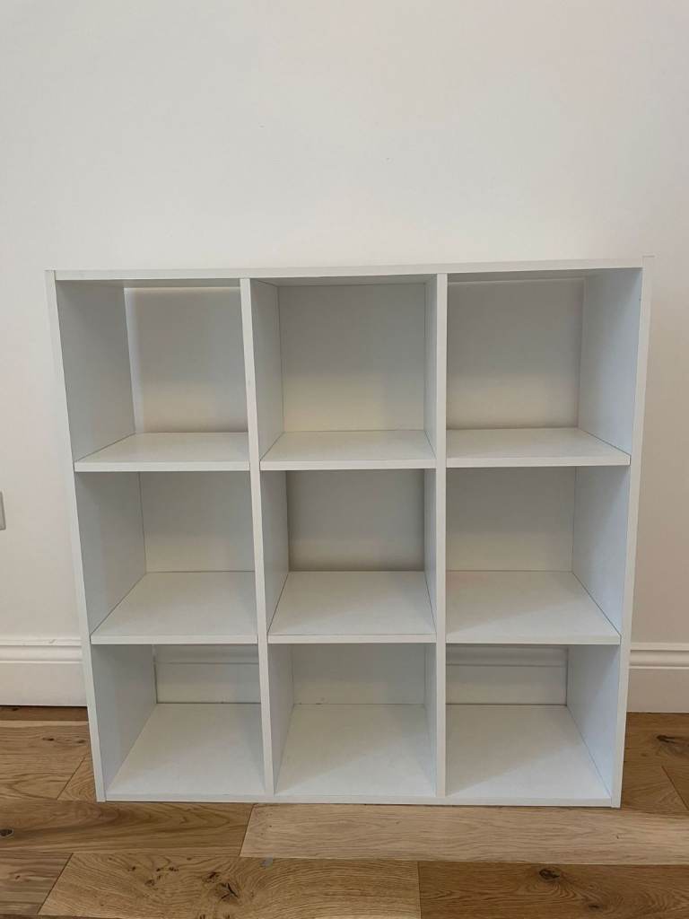 cube bookcase 91x91x31cm £20