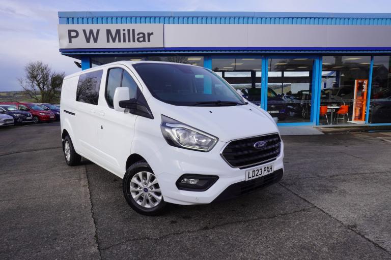 2023 Ford Transit Custom 2.0 EcoBlue 130ps Low Roof D/Cab Limited Van PANEL VAN DIESEL Manual