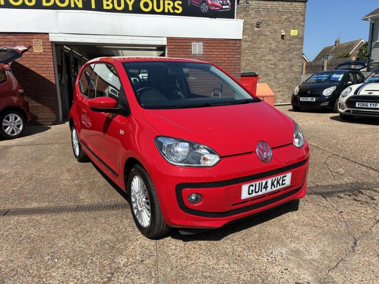 2014 Volkswagen UP! High Up 3 Dr Euro 5 (75 ps) Petrol Manual  Petrol