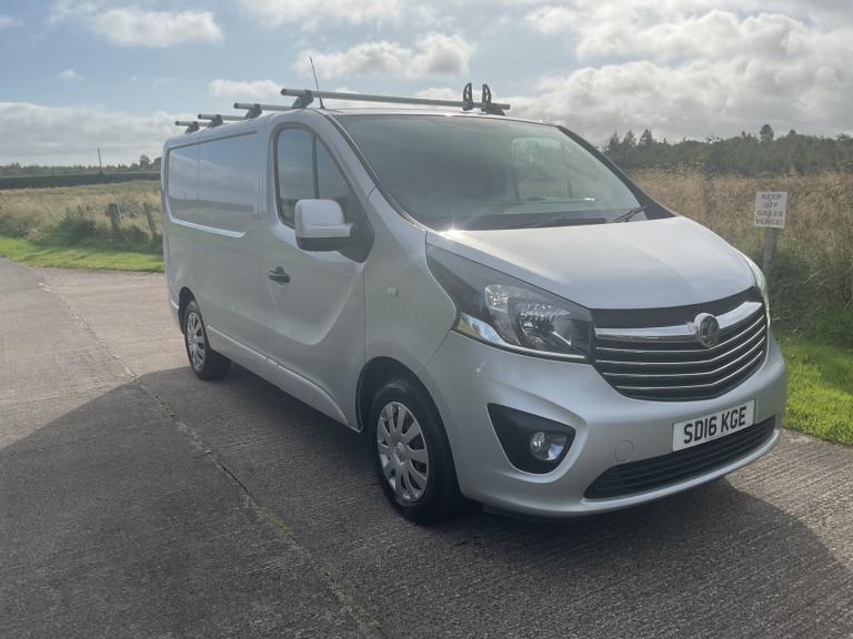 2016 Vauxhall Vivaro 2700 1.6CDTI BiTurbo 120PS ecoFLEX Sportive H1 Van PANEL VAN Diesel Manual