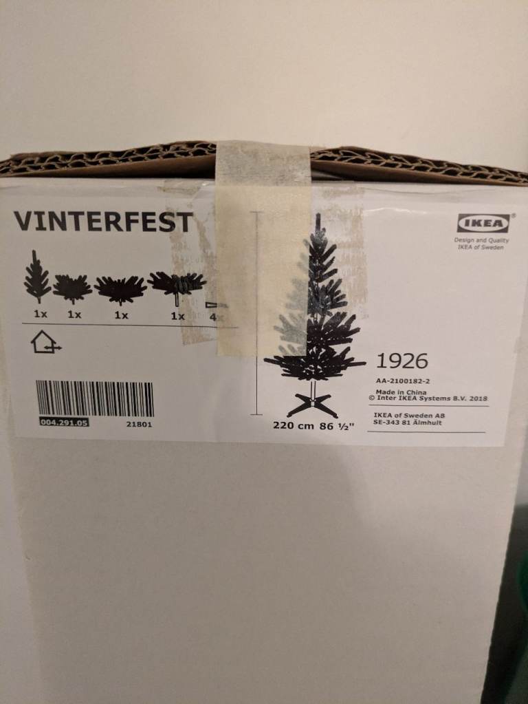 IKEA 2.2m Christmas Tree