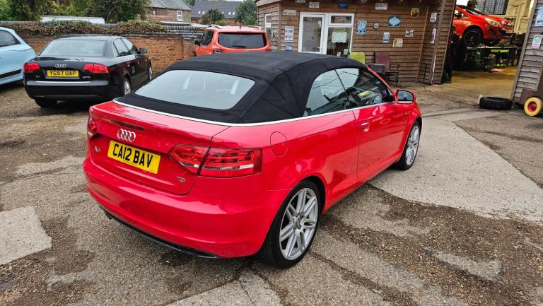 2012 Audi A3 1.6 TDI S Line 2dr CONVERTIBLE Diesel Manual