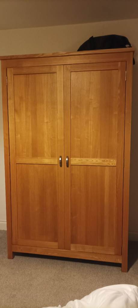 Solid Oak Wardrobe 