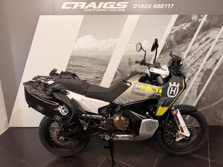 HUSQVARNA 901 NORDEN EXPEDITION NEW TOURING BIKE AT CRAIGS MOTORCYCLES 