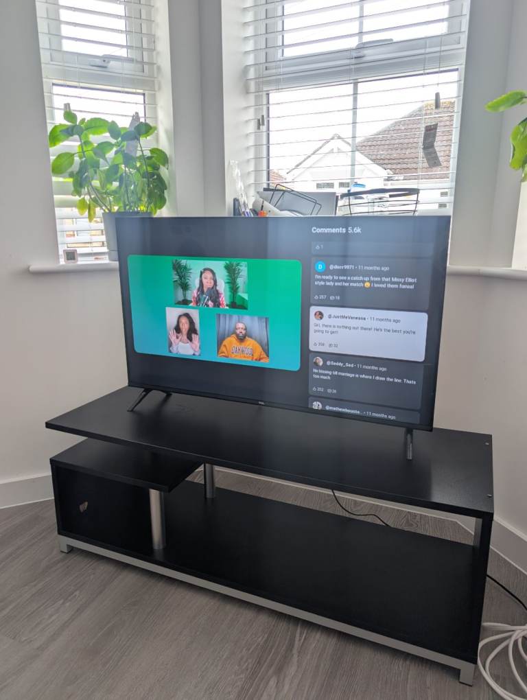 TCL Smart TV with TV Stand