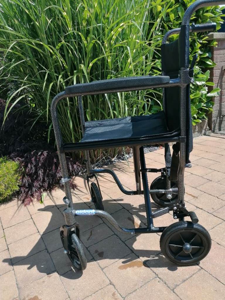 Aidapt collapsible lightweight wheelchair 