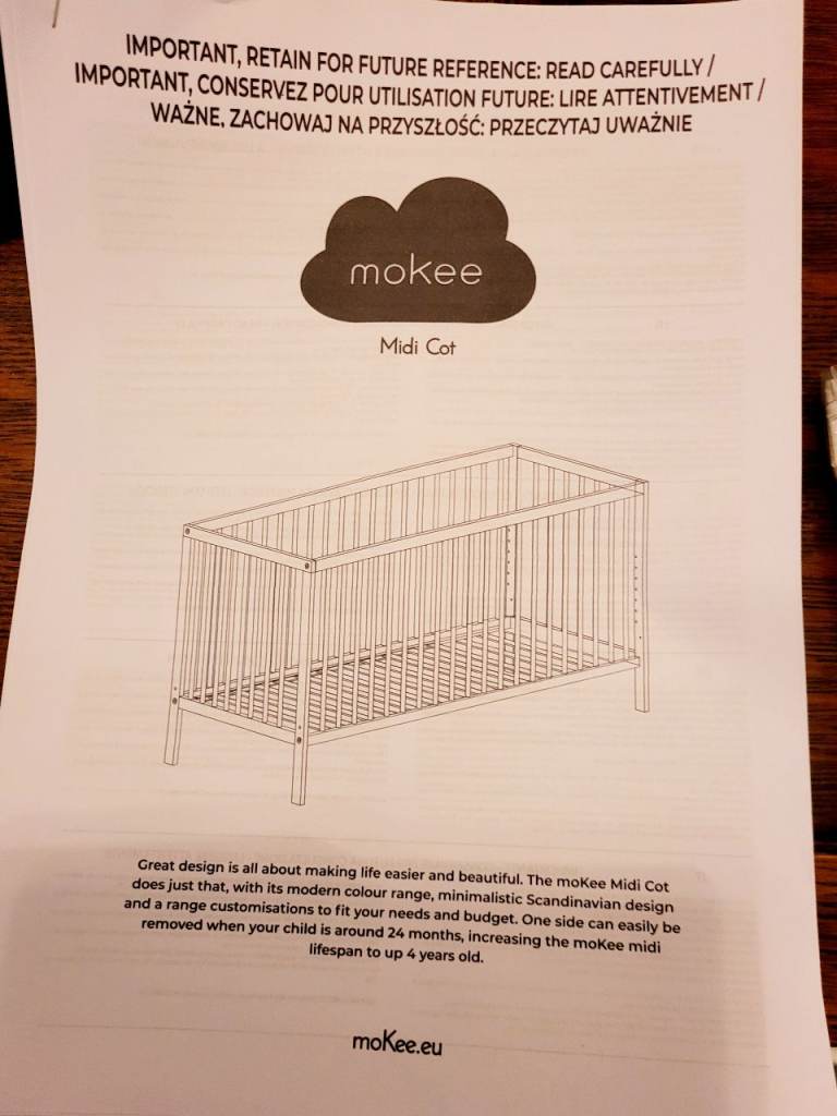 Mokee cot/bed