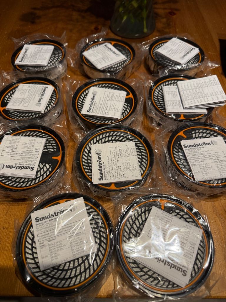 Sundstrom SR 510 P3 R Particle Filters - New (Multiple Available)