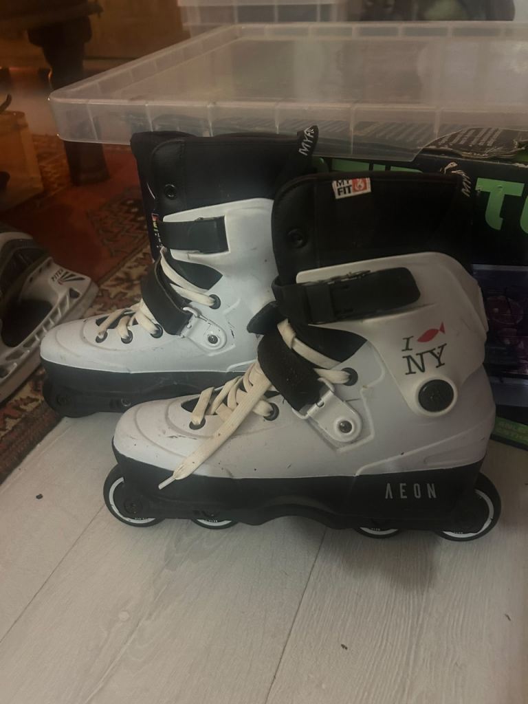 Aeon aggressive skates limited edition white size 8usd I ️ ny , £80.00 ...