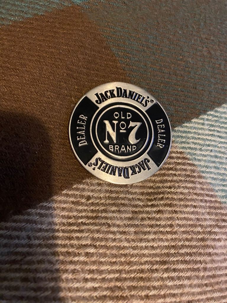 Jack Daniel’s poker chip