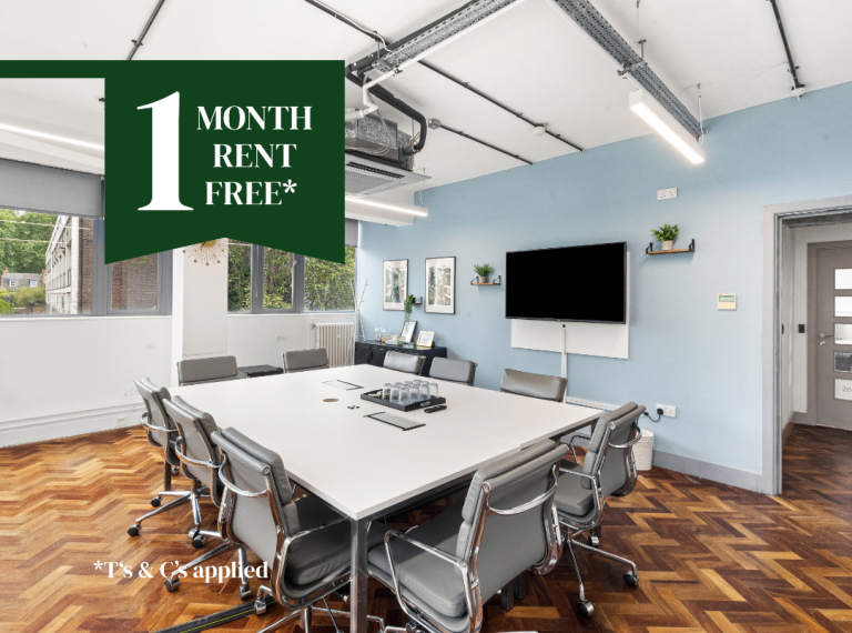 Plug-and-Play 6-Desk Office | Flexible Terms | Rooftop Terrace | Old Street