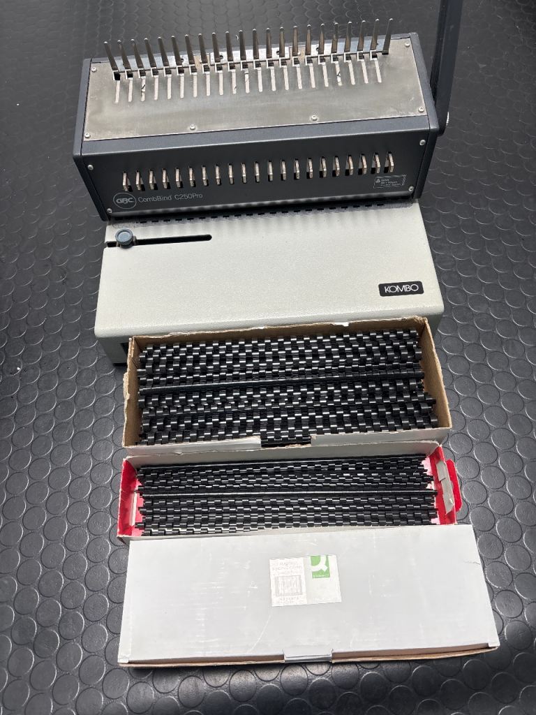 Report Binding Machine & Binders
