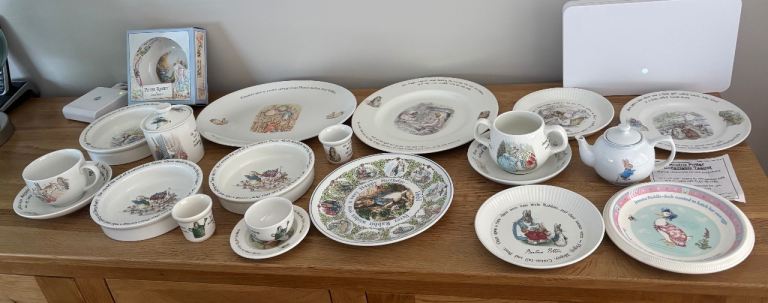 Wedgwood Beatrix Potter tableware collection