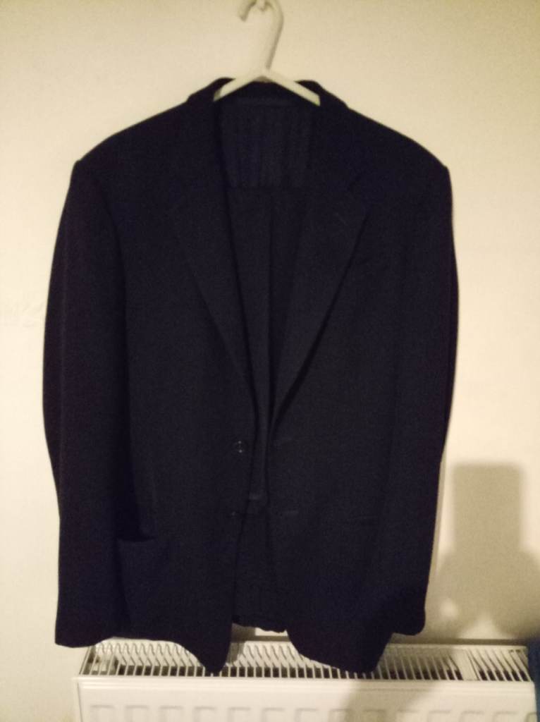Armani Collezione Black Suit – Good Condition