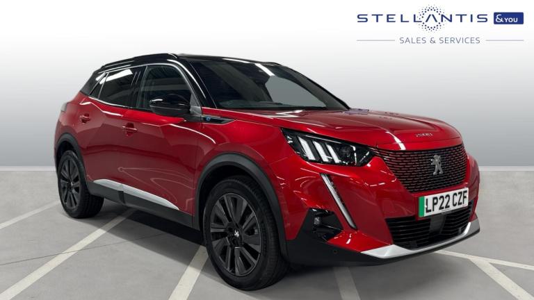 2022 Peugeot 2008 50kWh GT Premium SUV 5dr Electric Auto (7kW Charger) (136 ps) SUV Electric Auto...