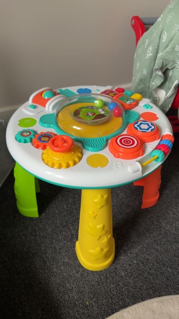 Bright Starts Baby Activity Table – Good Condition | in Bury St Edmunds ...