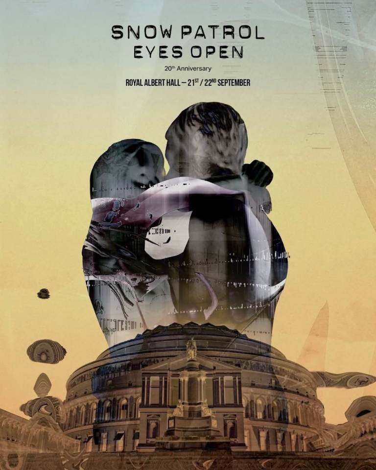 2 x Snow Patrol Tickets for the Royal Albert Hall Tuesday 22nd Septemeber