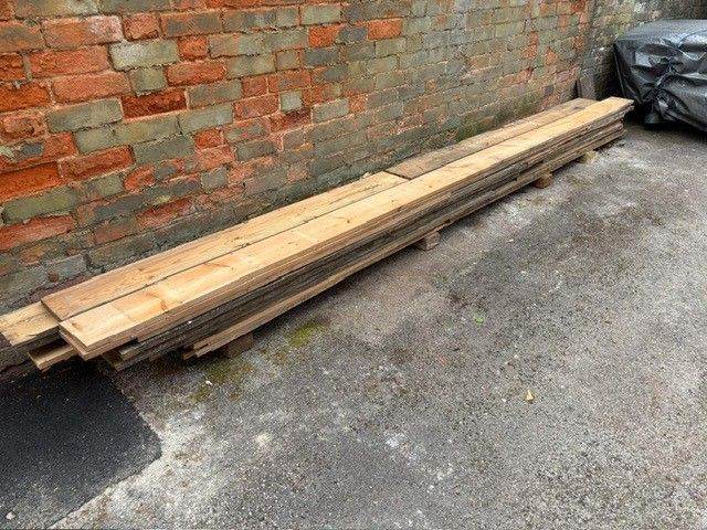 FREE - Re-claimed Pine Wooden Flooring
