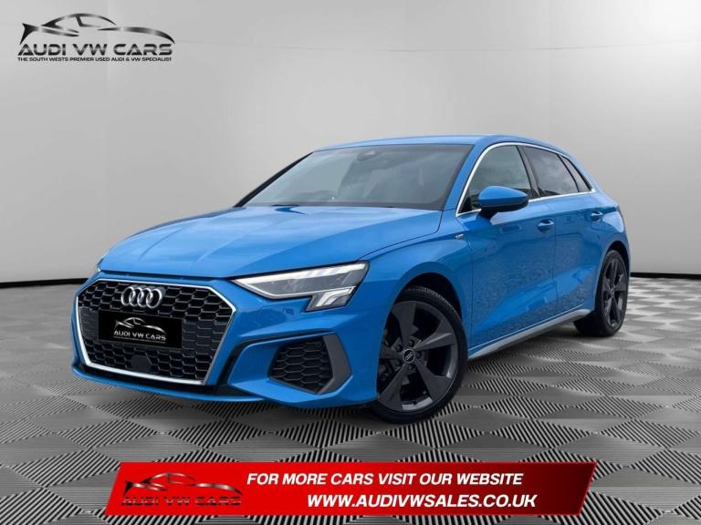 2022 Audi A3 1.0 A3 Sportback 30 TFSI S Line 5dr Hatchback Petrol Manual