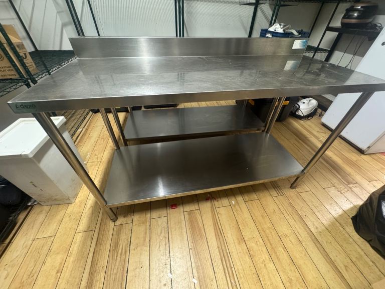 Commercial Stainless Steel Table