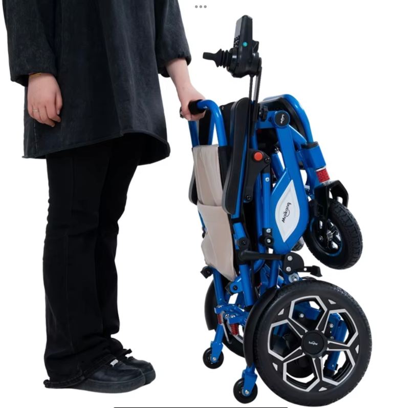 New electric folding wheelchair 